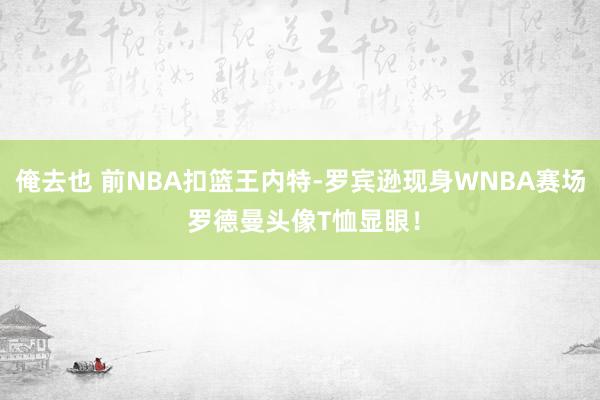 俺去也 前NBA扣篮王内特-罗宾逊现身WNBA赛场 罗德曼头像T恤显眼！