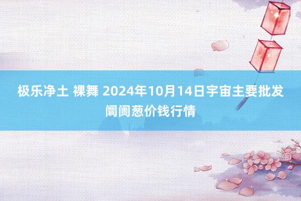 极乐净土 裸舞 2024年10月14日宇宙主要批发阛阓葱价钱行情